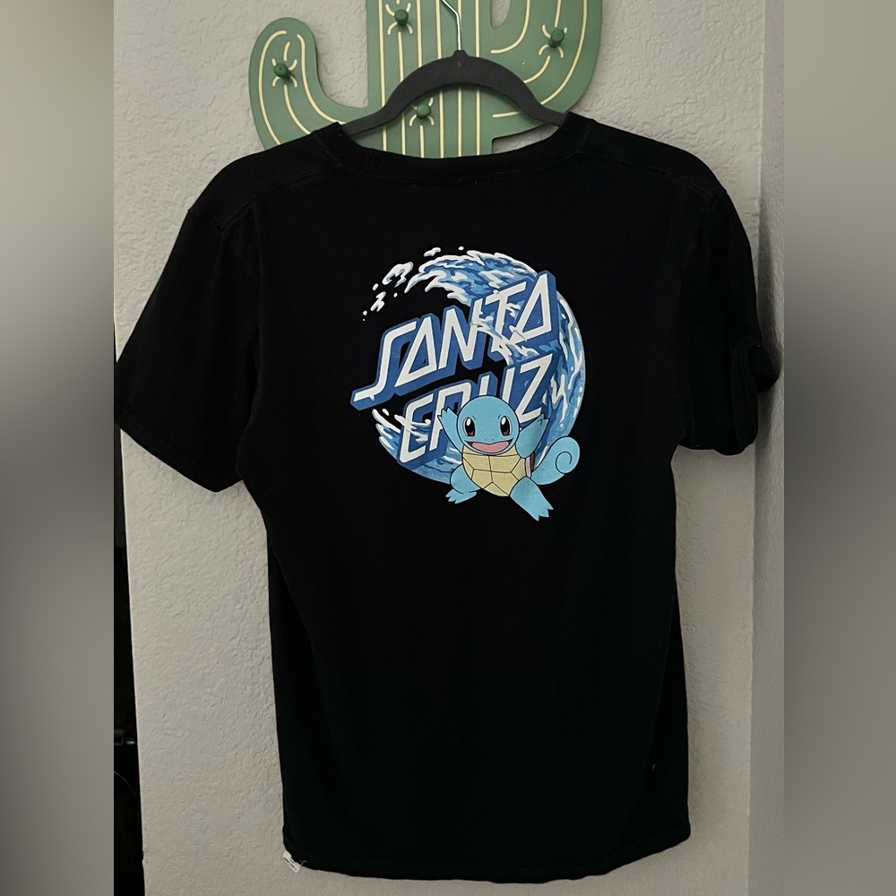 Black Santa Cruz Squirtle T-Shirt